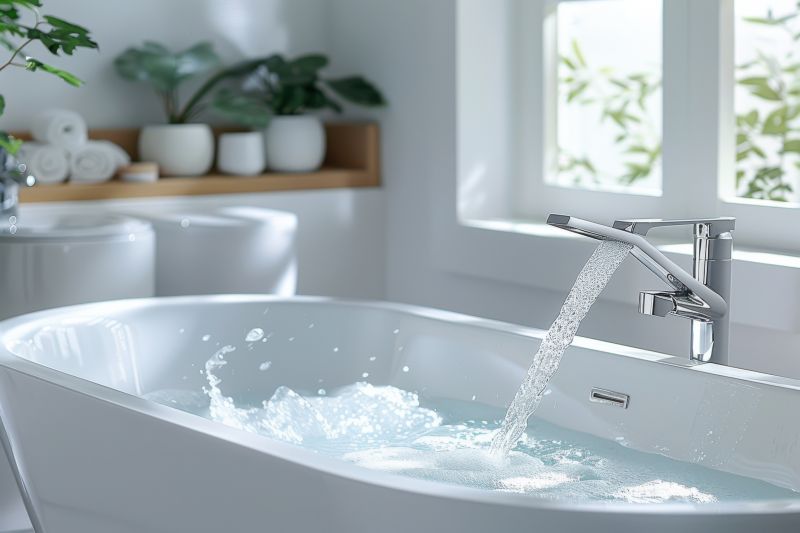 Modern Bathtub Installation
